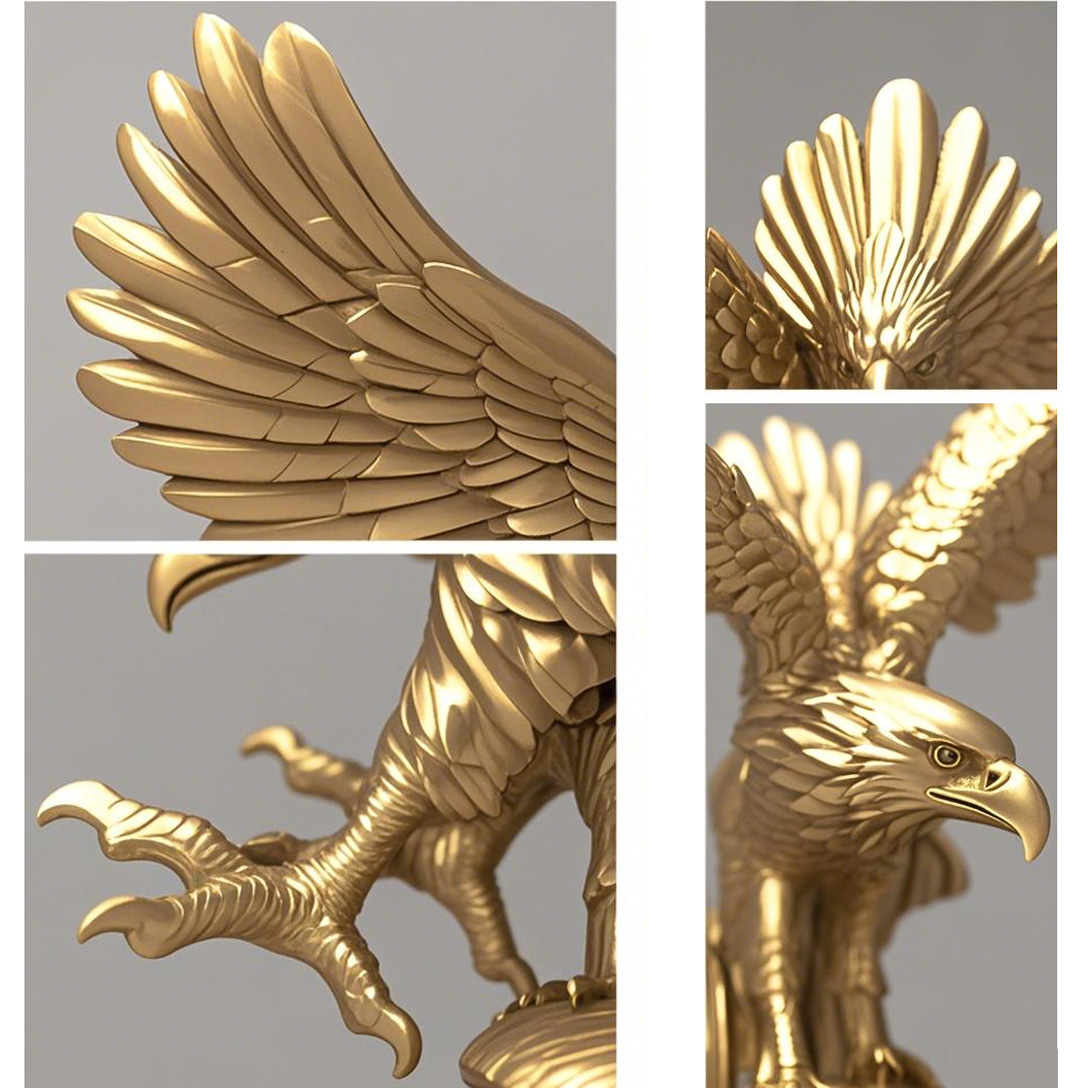 🔥 49% OFF🔥The perfect memorial gift - Brave Eagle Soaring Statue