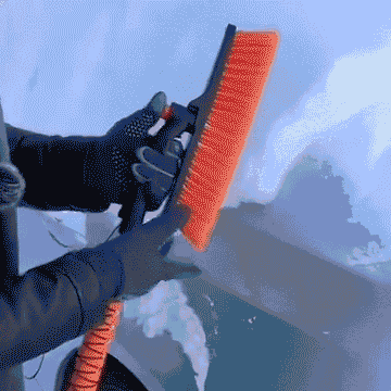 🔥This Week Special Offer 49% OFF🔥Dual Head Snow Broom with Ice Scraper for Car