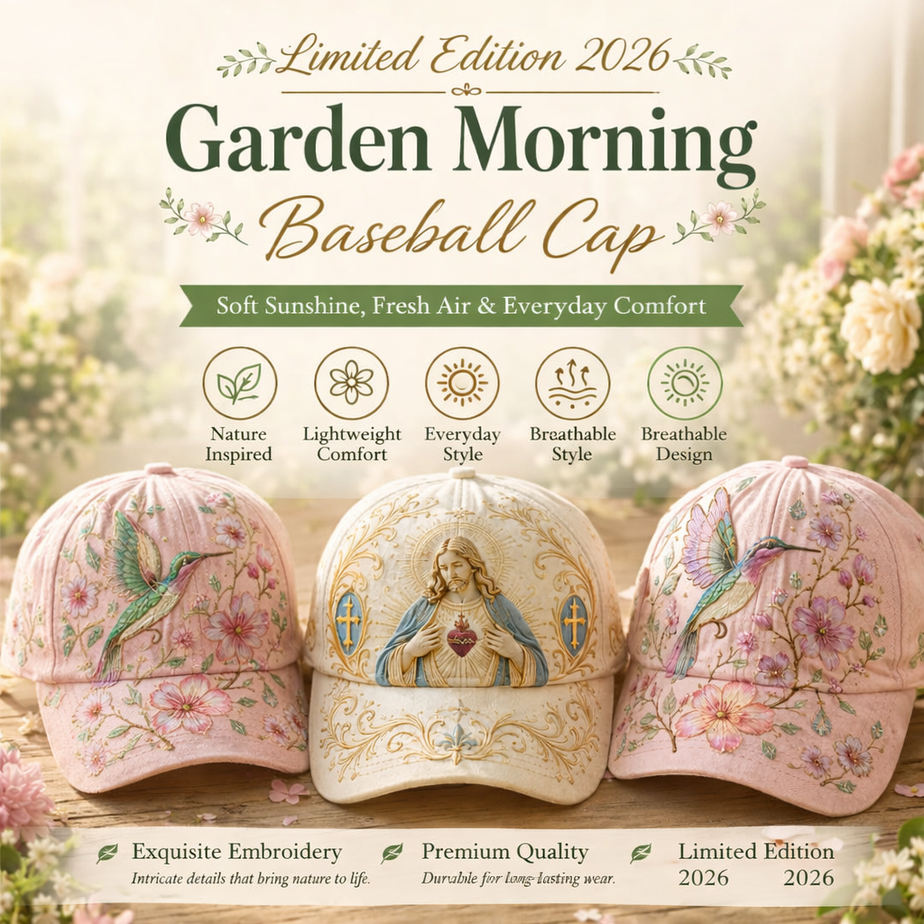 🔥Last Day 49% OFF 🌸🌿 Garden Morning Cap (✨2026 Limited Edition)