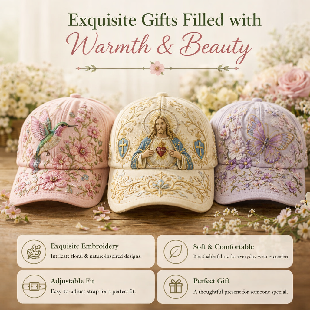 🔥Last Day 49% OFF 🌸🌿 Garden Morning Cap (✨2026 Limited Edition)