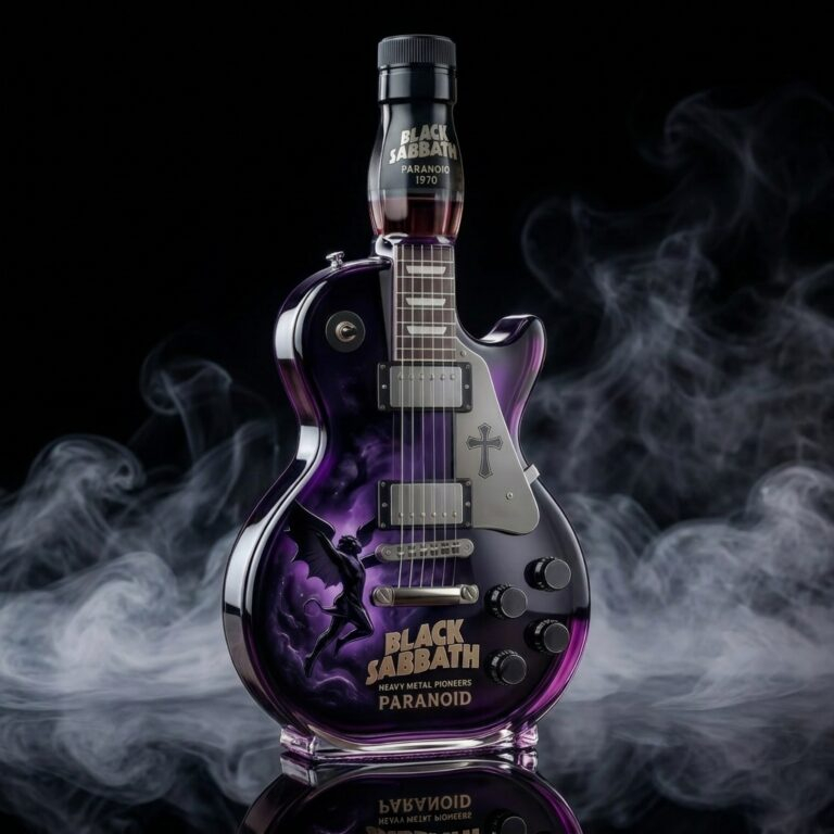 Rock & Spirit Heavy Metal Guitar Whiskey Decanter