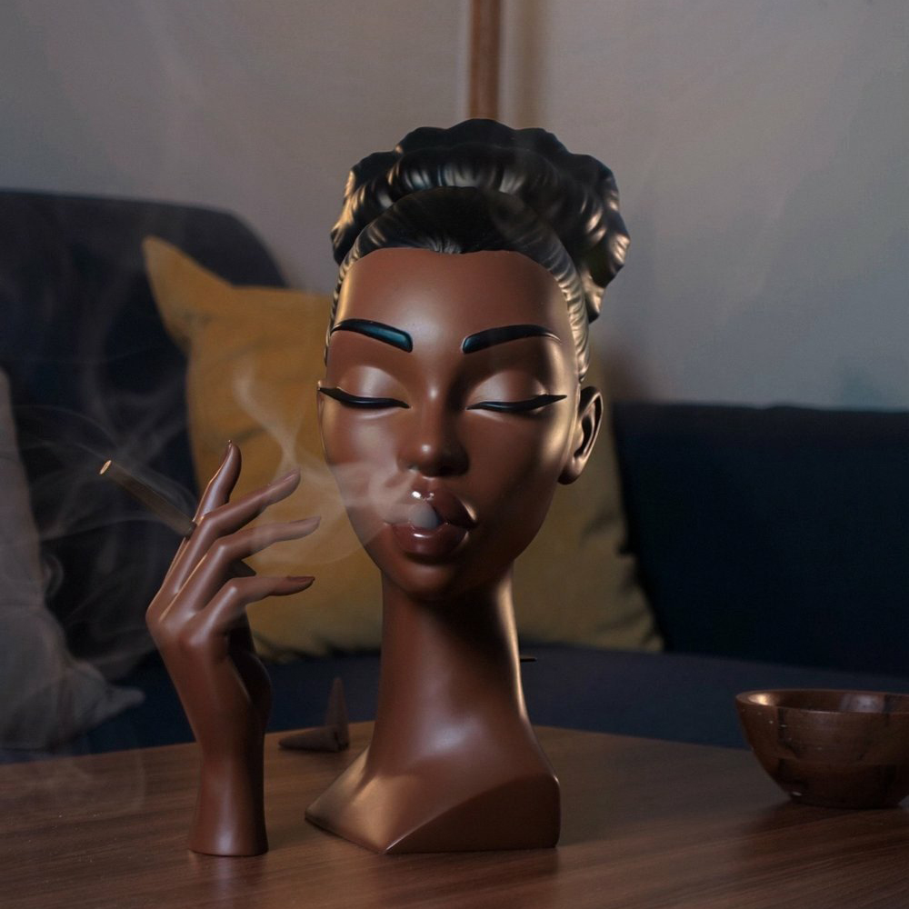 🔥50% Off & Buy 2 Free Shipping🔥Head Incense Burner Black Woman