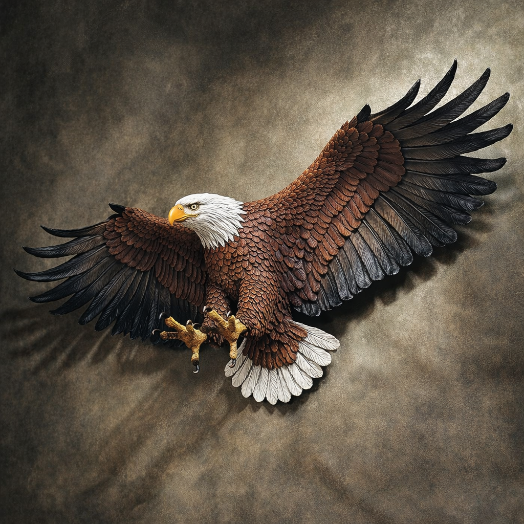 u.s. 250th Anniversary Freedom's Pride Eagle Plaque
