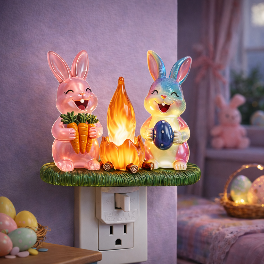 🌸 Spring Glow Easter Plug-In Nightlight