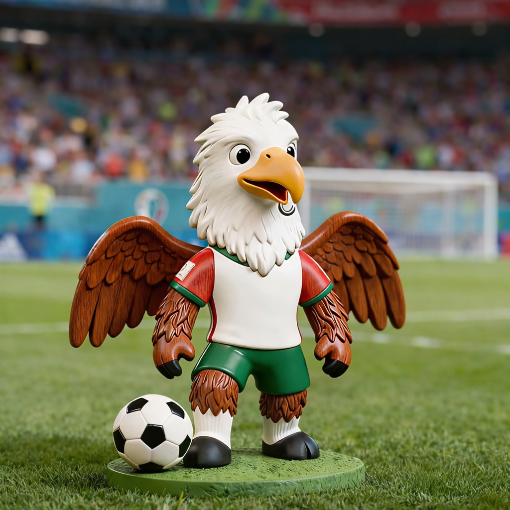 🦅 2026 World Cup Mascot Figurine