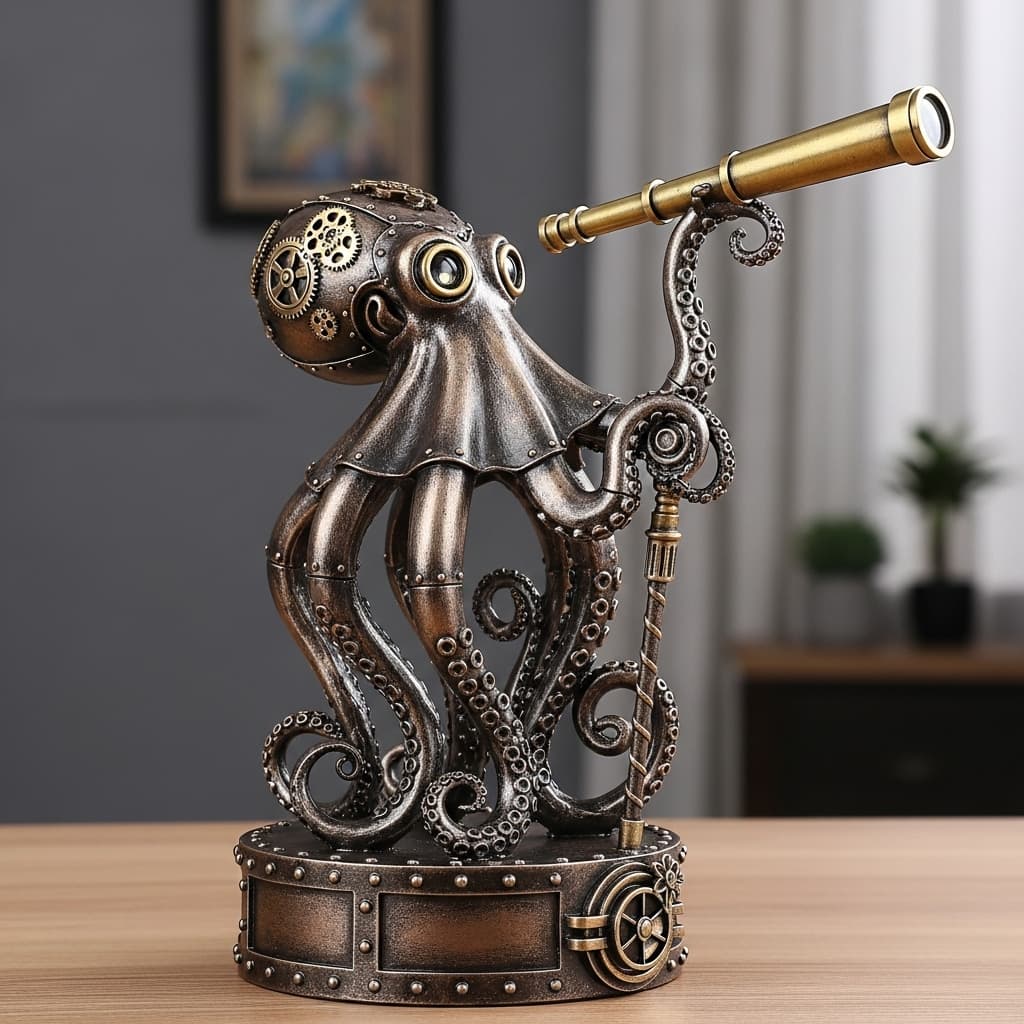 🔥Last Day 50% OFF -⚙️Steampunk Animal Explorer Sculptures