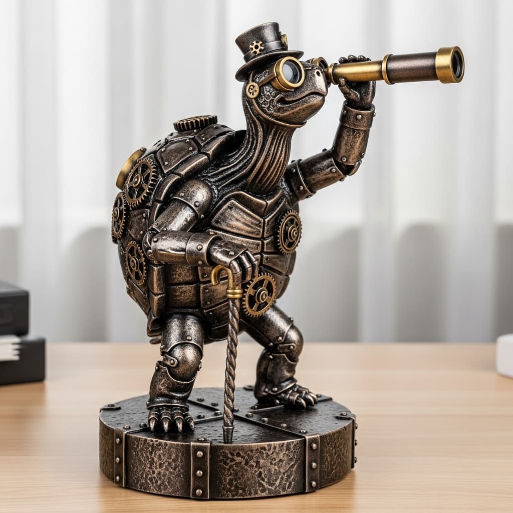 🔥Last Day 50% OFF -⚙️Steampunk Animal Explorer Sculptures