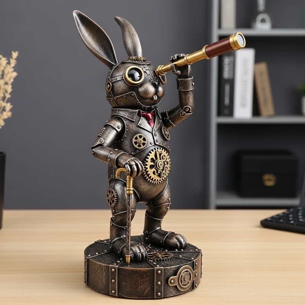 🔥Last Day 50% OFF -⚙️Steampunk Animal Explorer Sculptures
