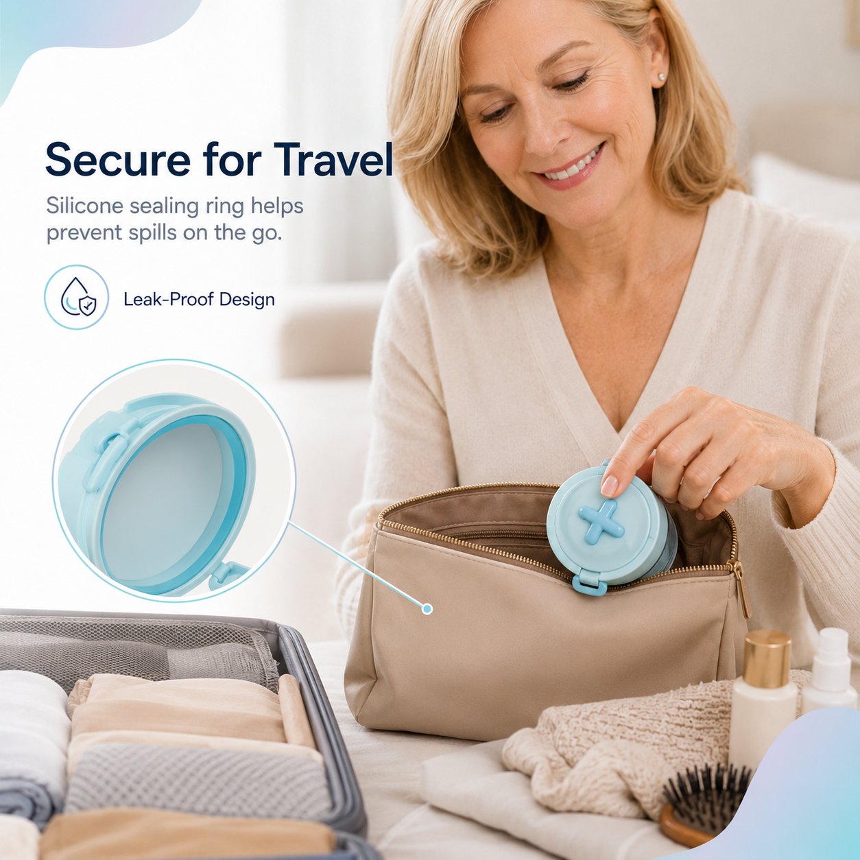 💧Last Day 50% OFF - Portable Retainer and Denture Cleaning Case