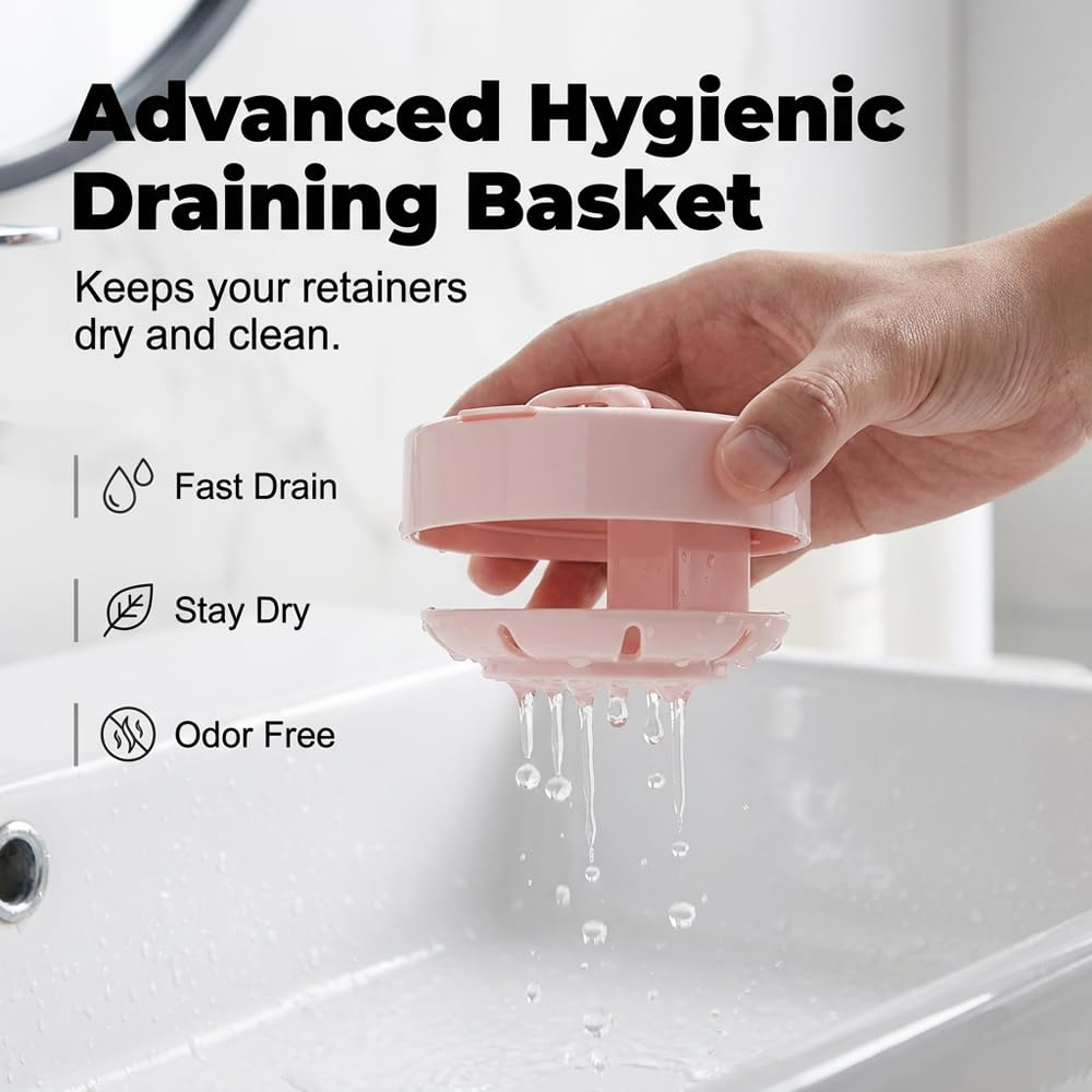 💧Last Day 50% OFF - Portable Retainer and Denture Cleaning Case