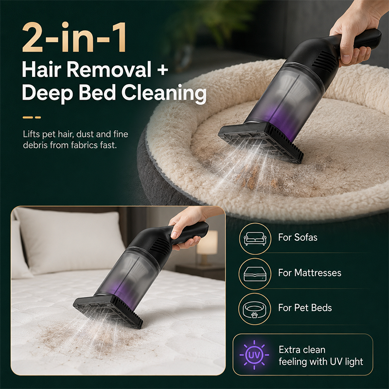🎉Handheld Cordless Mattress Vacuum Cleaner