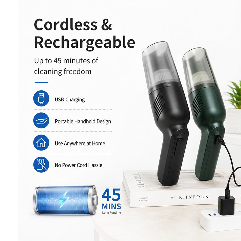 🎉Handheld Cordless Mattress Vacuum Cleaner