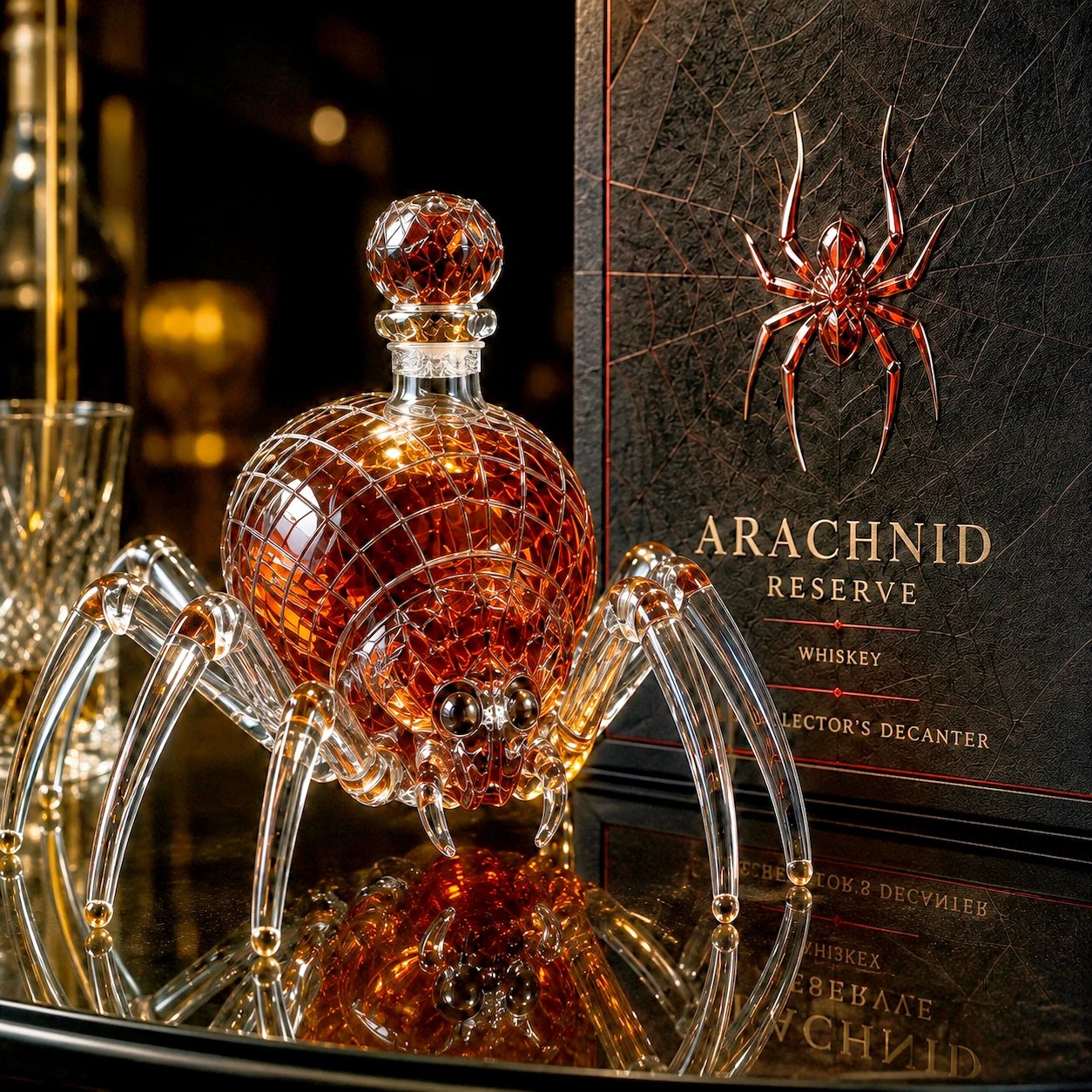 🔥HOT SALE 49% OFF🕷️ Spider Whiskey Decanter