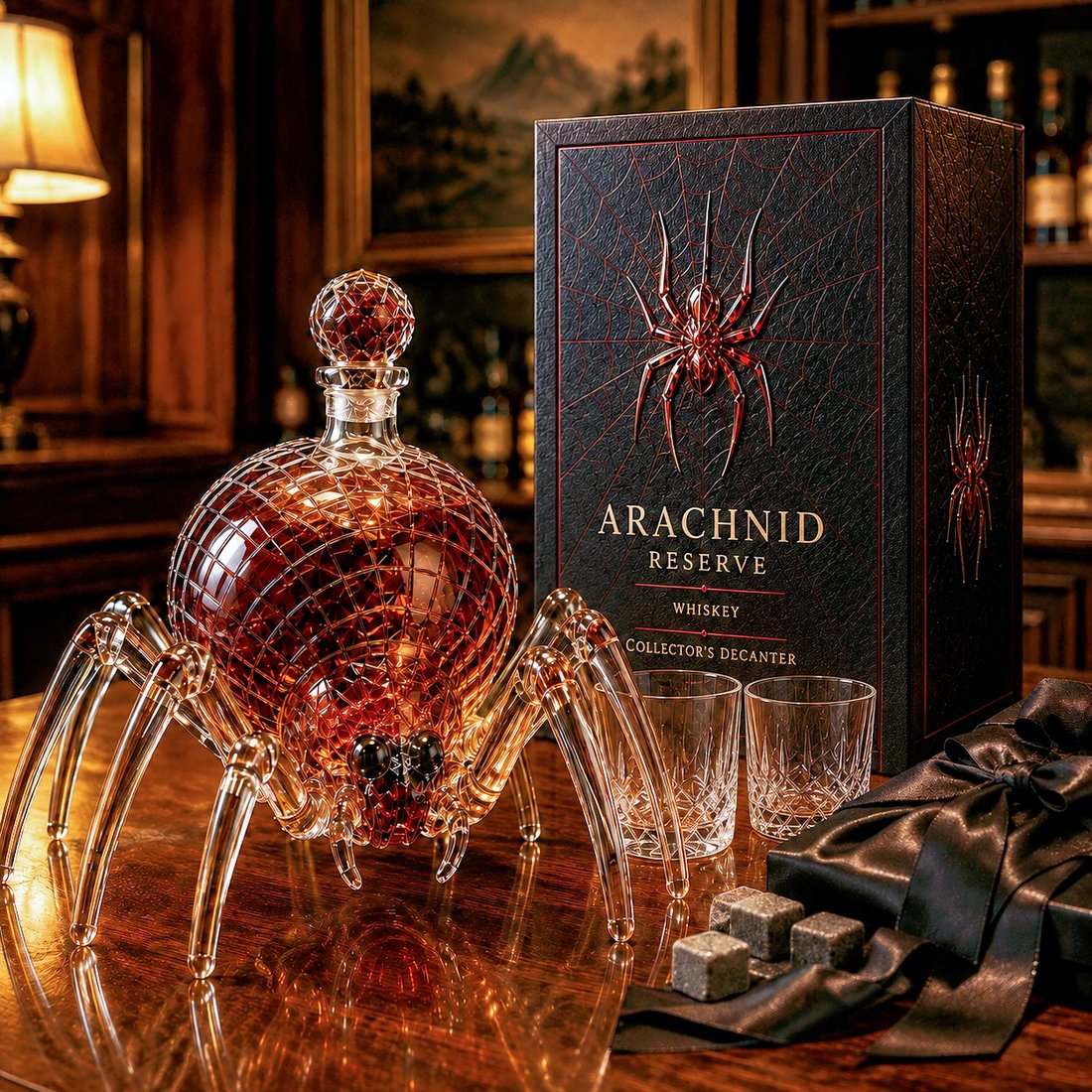 🔥HOT SALE 49% OFF🕷️ Spider Whiskey Decanter