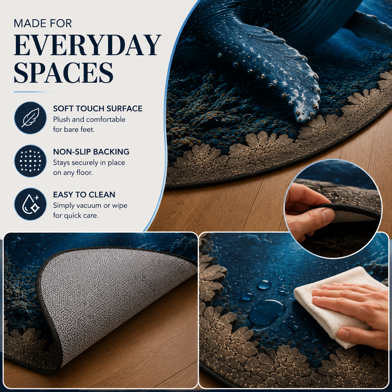 🦈 50% OFF Ocean Portal Illusion Rug™ - A Realistic 3D Ocean World Beneath Your Feet