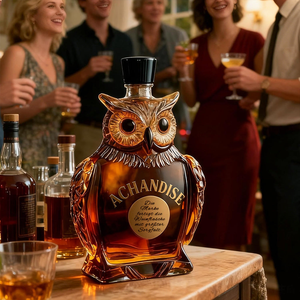 🦉 Owl Whiskey Decanter