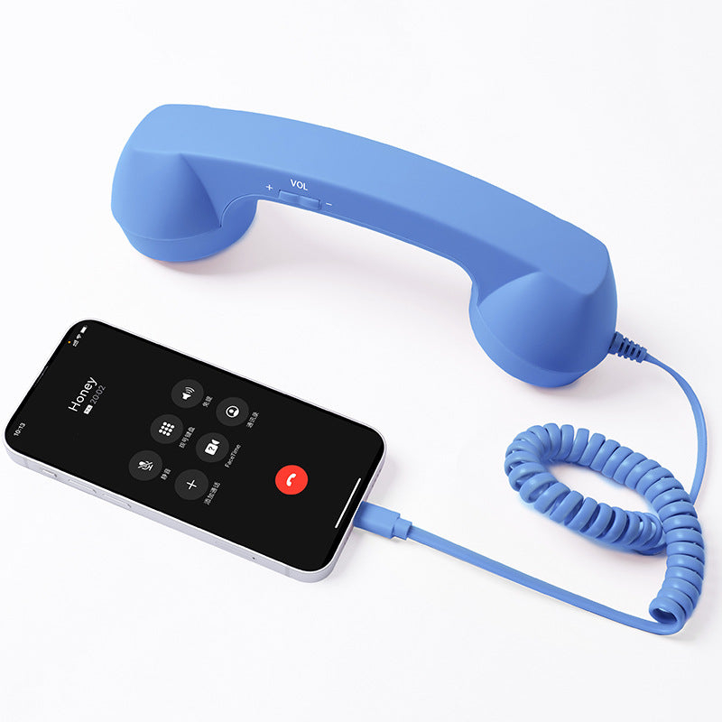 ☎️ Retro telephone handset with Type-C interface 📞