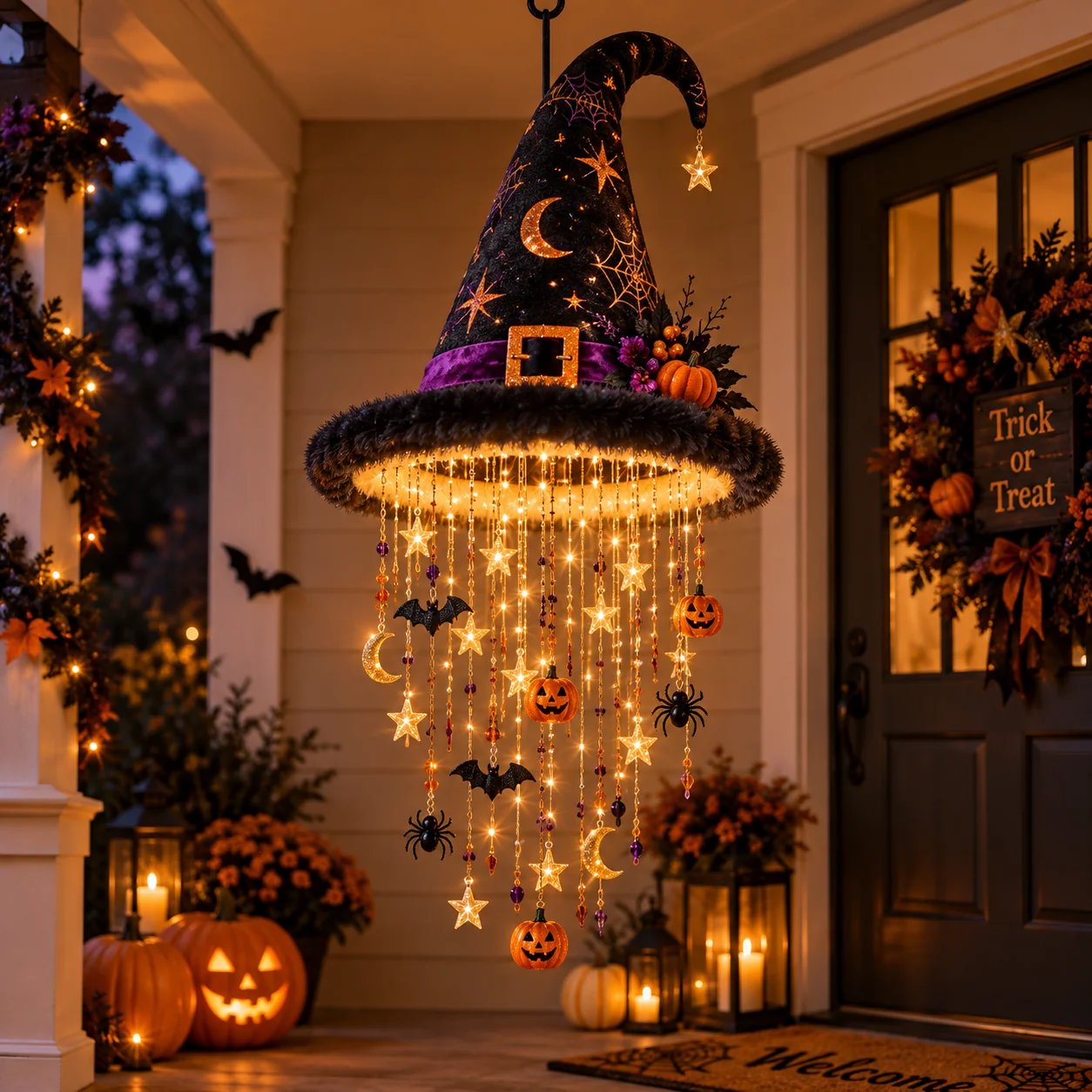 👻Halloween Magic Cascade Hanging Chandelier🧙