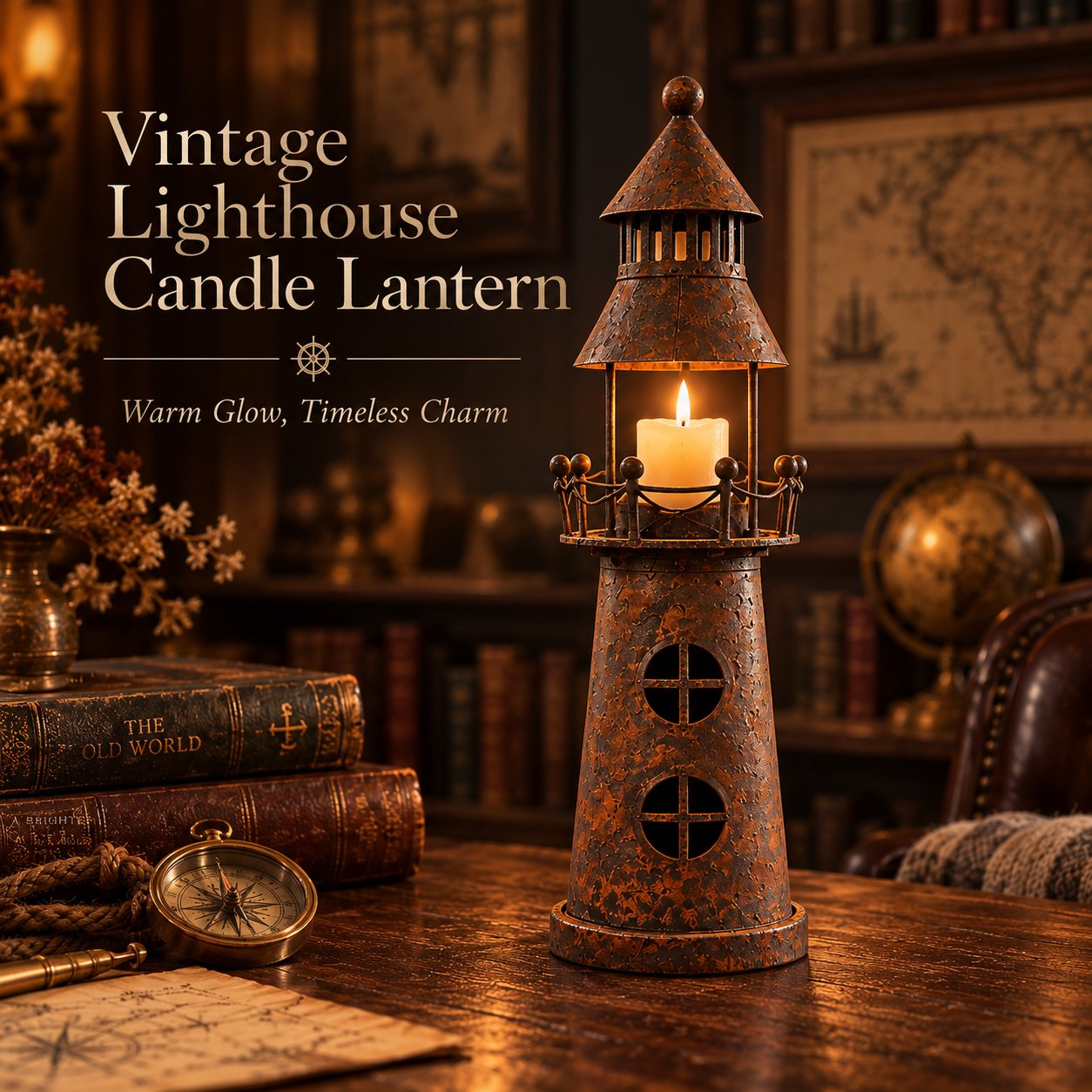 Timeless Lighthouse Lantern Decor
