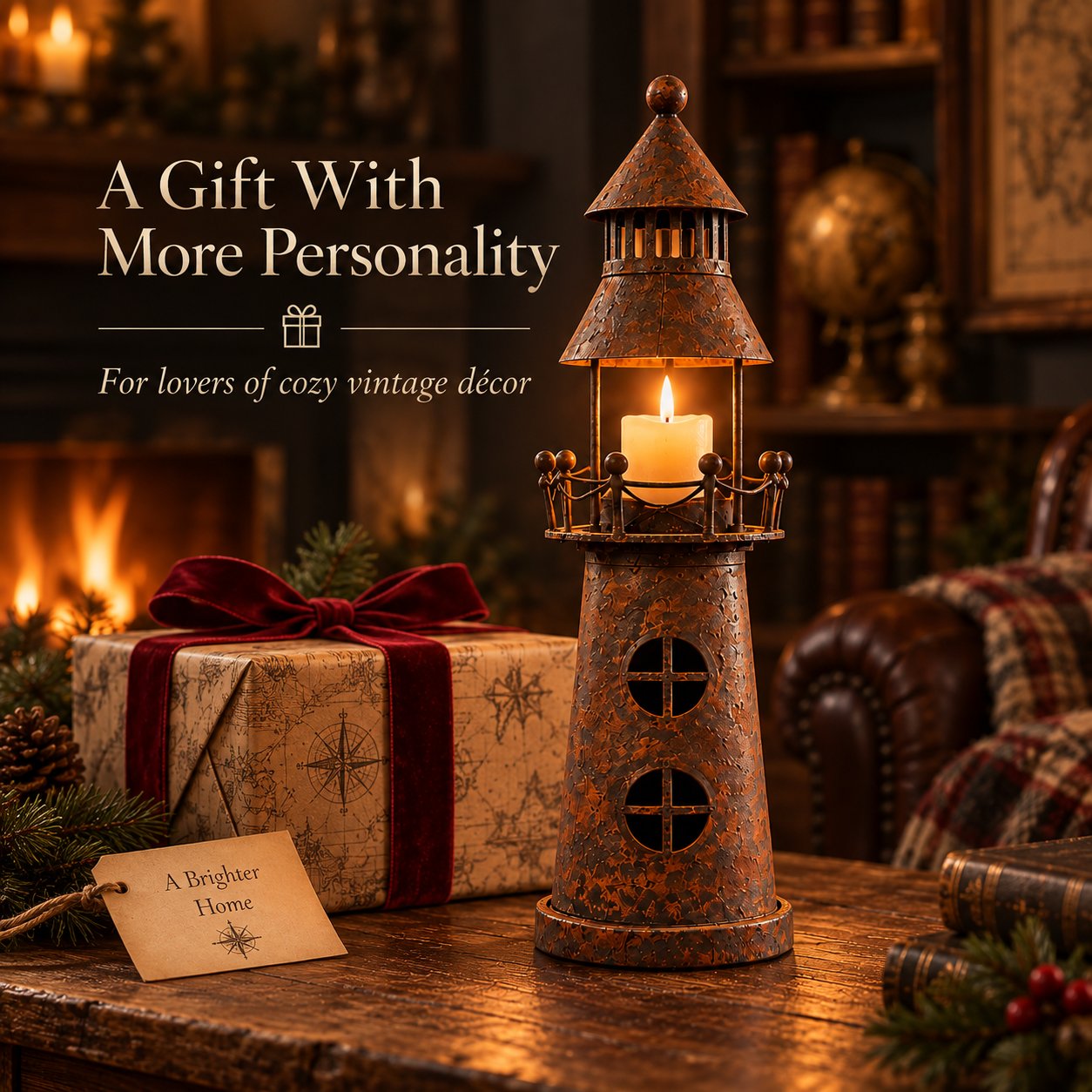 Timeless Lighthouse Lantern Decor
