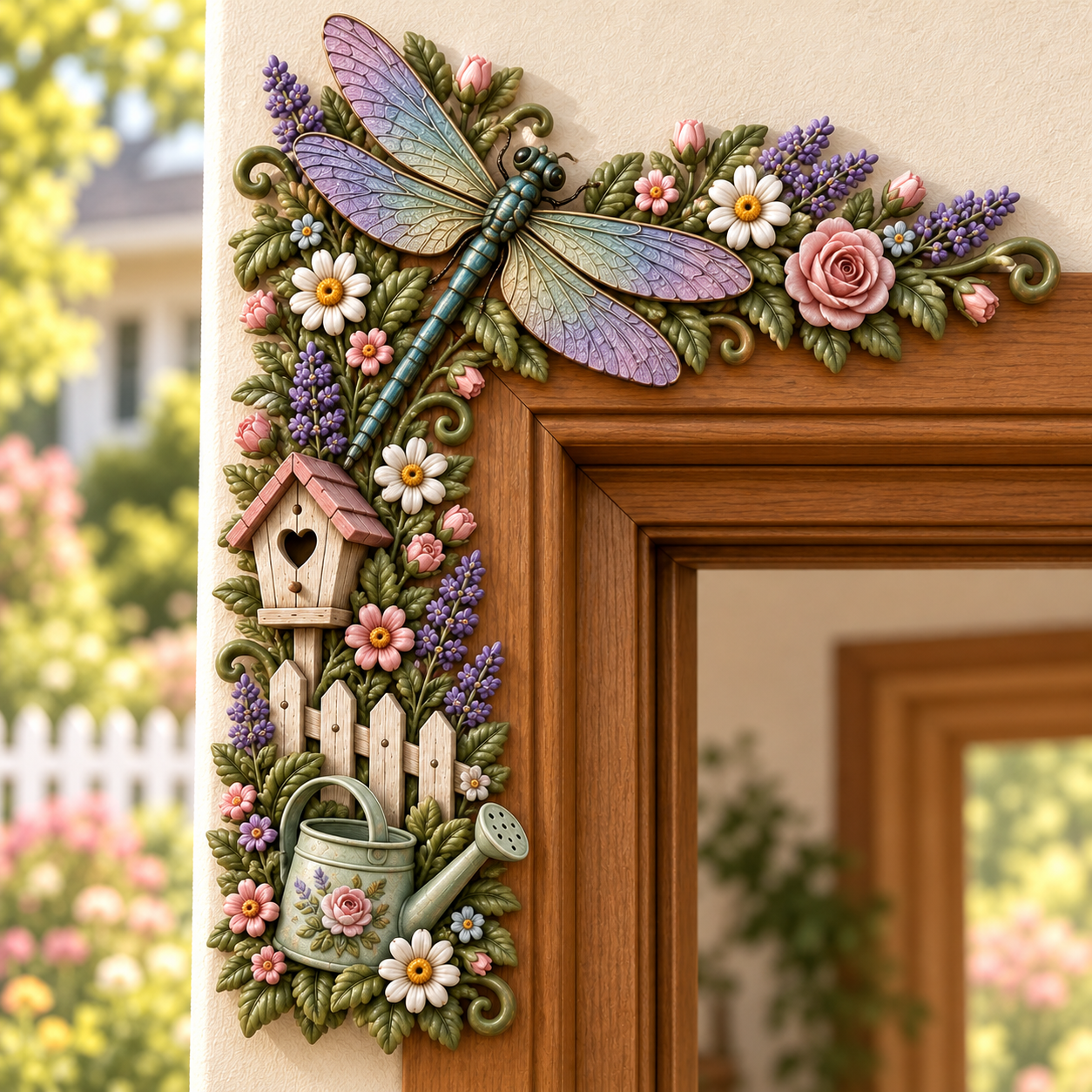 🏡 🌻 Garden Theme Door Frame Corner Decor