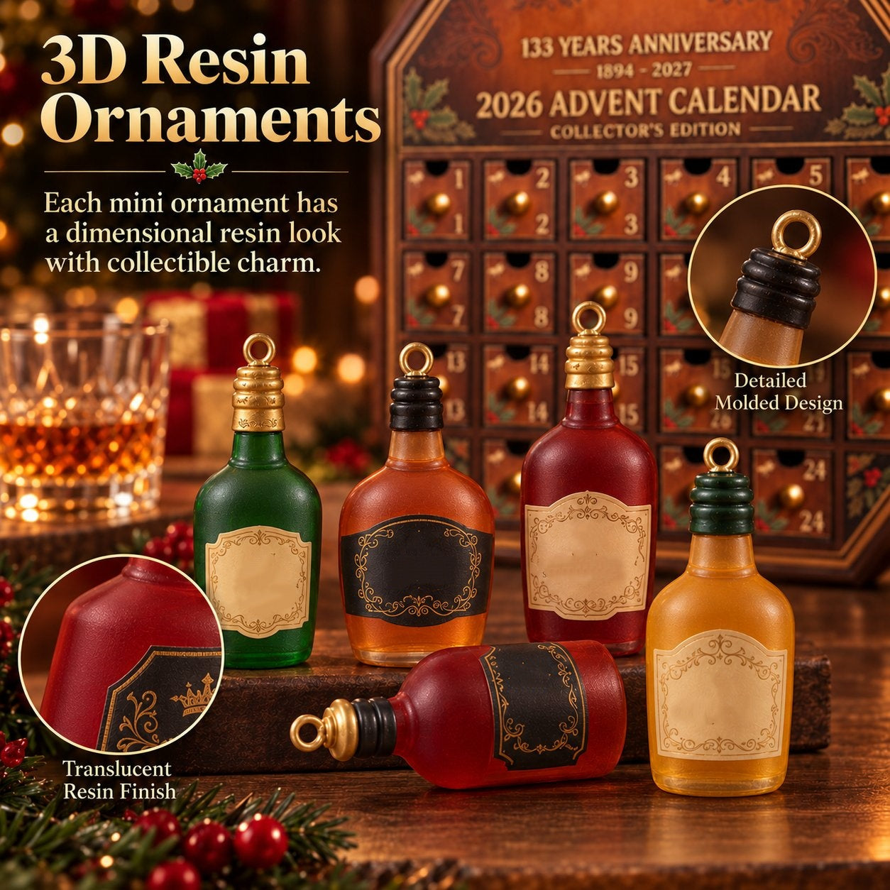 Whiskey Lover’s 24-Day Christmas Advent Calendar