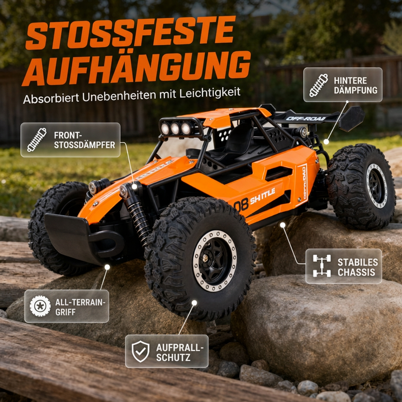 High-Speed RC Off-Road Car