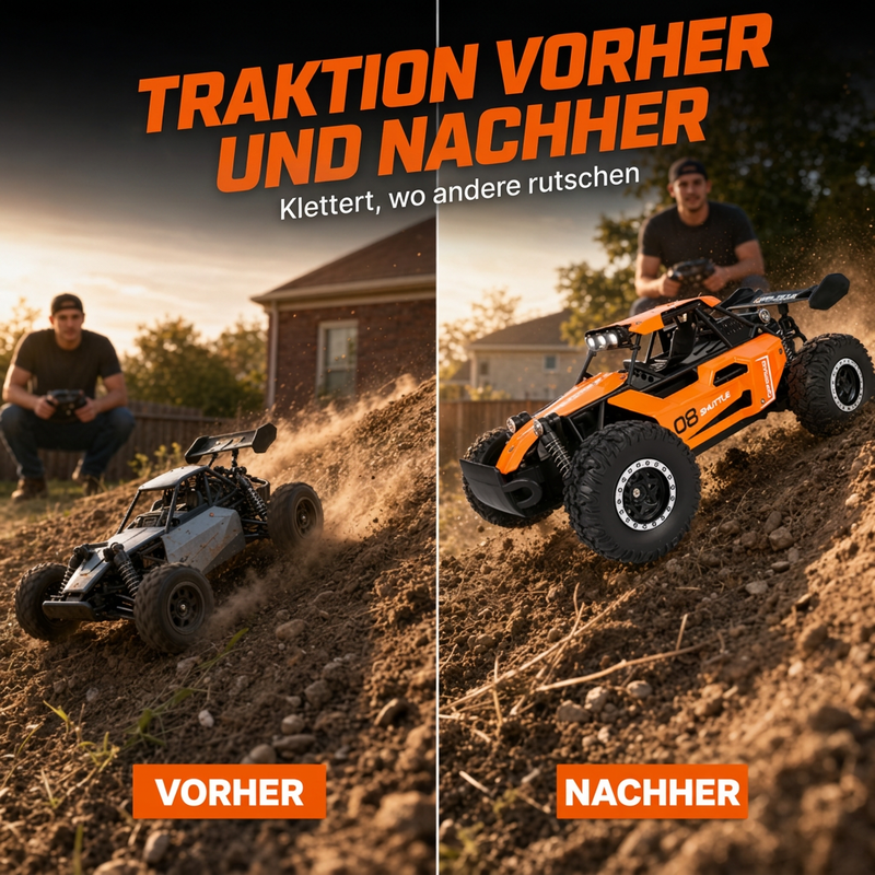 High-Speed RC Off-Road Car