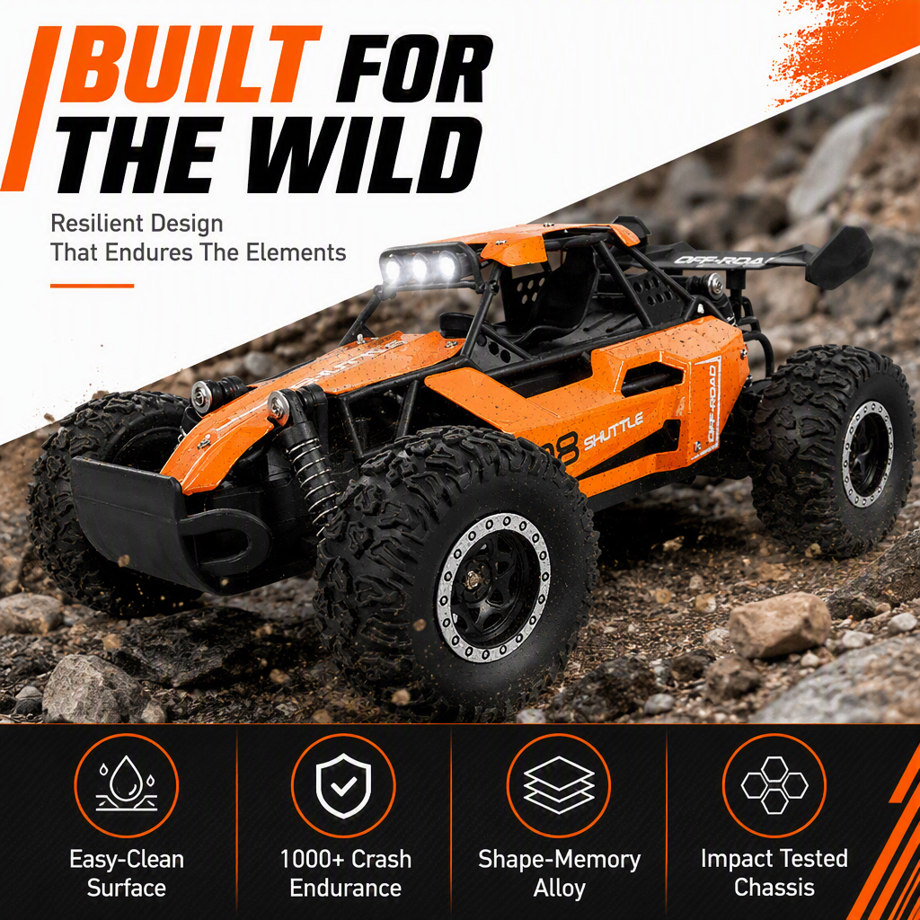 High-Speed RC Off-Road Car