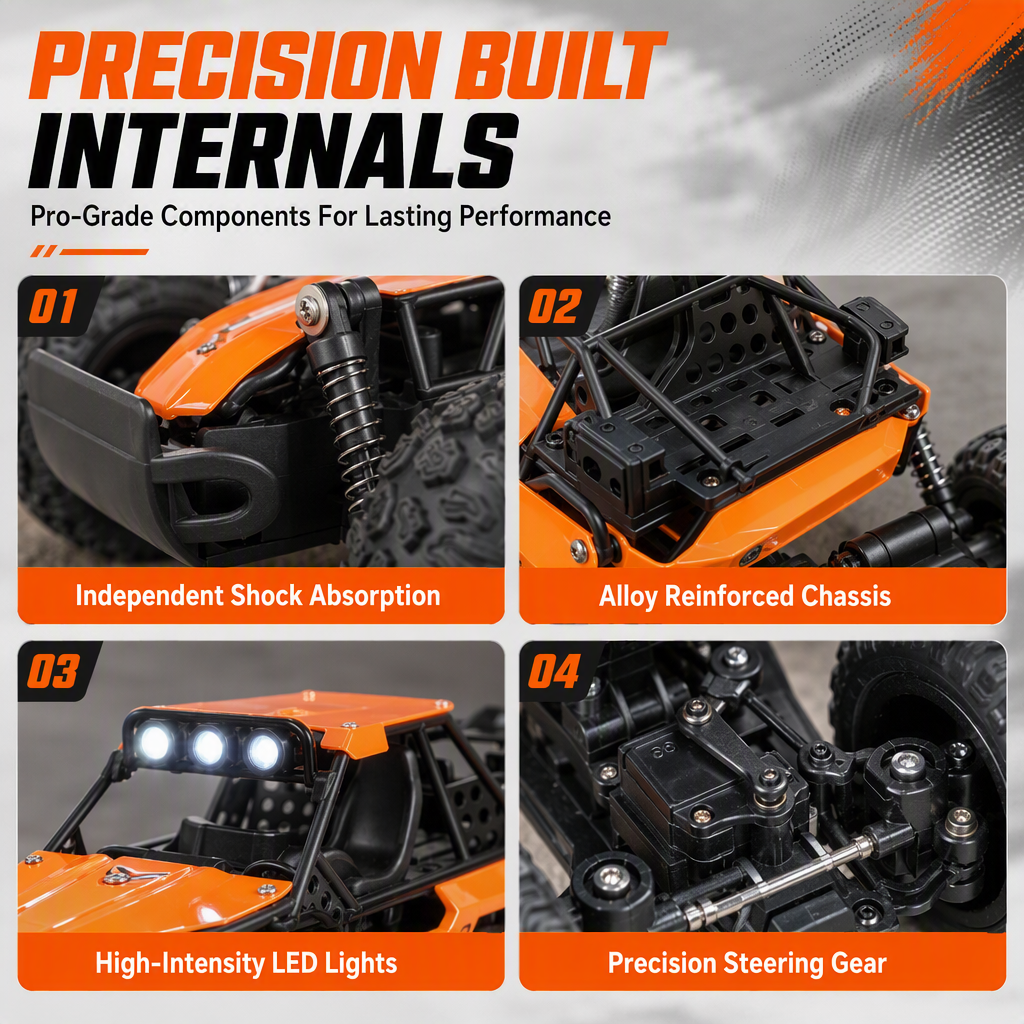 High-Speed RC Off-Road Car