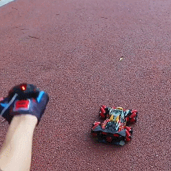 2.4G 4WD Space Drift RC Car With Led Lights