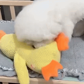 🦆Mellow Dog Calming Duck Dog Toy
