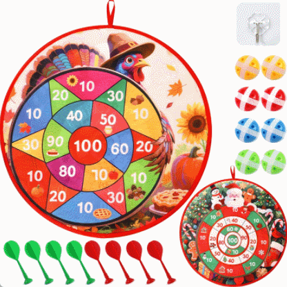 Thanksgiving Special Offer 50% OFF - Turkey Dart Board Game Set