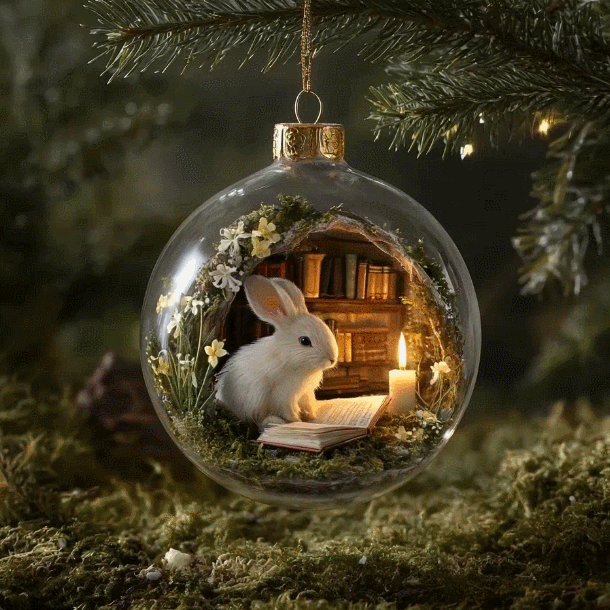 Woodland Readers – Reading Companions Ornament