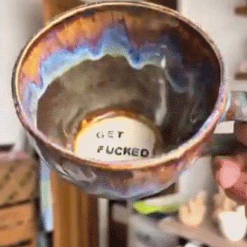Jumbo Lightning Sweary Mug