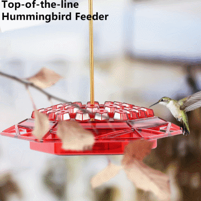 🐦✨ Hummingbird Haven Feeder – Ant-Proof, Leak-Free & Effortless Joy for Bird Lovers! 🌺🛡️
