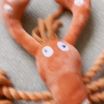 Lobster Dog Toys, Large Squeaky Plush Tug of War Dog Toys for Puppy, Small, Medium, Large Dogs