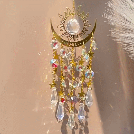 ✨Crystal Sun Catcher, lndoor Outdoor Decor for Window Bedroom Courtyard Garden☪️