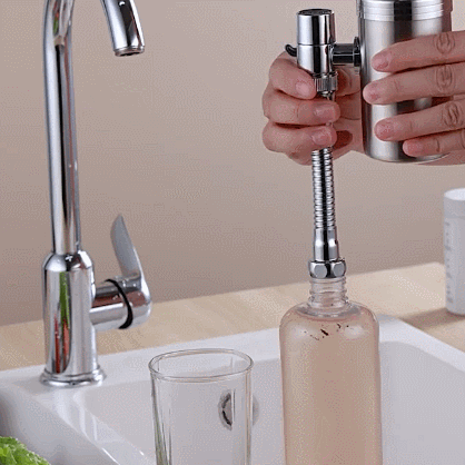 Stainless Steel Reusable Water Purifier