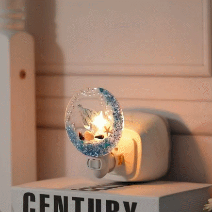 Dolphin Decor Ocean Animal Decorative Night Light