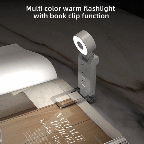 LED Rechargeable Book Light for Reading