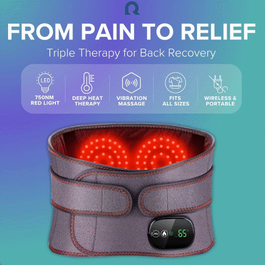 HeatBoost™ Ease Pain Red Light Lumbar Belt