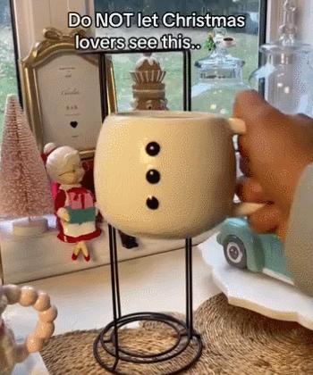 Stackable Christmas Mug Set – Festive Coffee Cups & Holiday Kitchen Decor