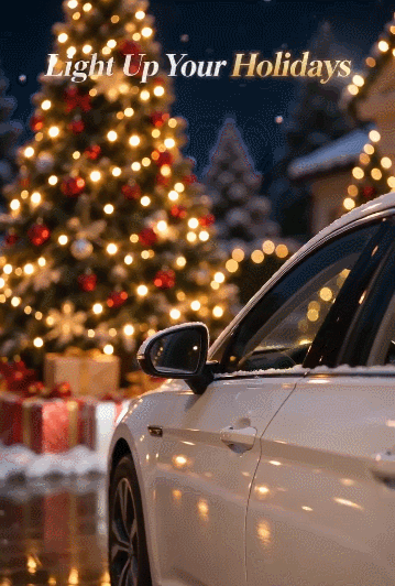 Christmas Angel Wing Car Door Projector Light