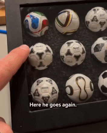 🔥🔥🔥2026 World Cup Sale – 🏆 Handcrafted Mini Soccer Ball Collection (1970–2026)