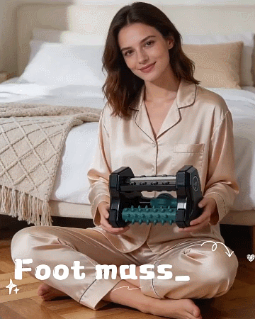 4‑in‑1 Heated Foot Massager Relieving plantar fasciitis – Deep Relief & Relaxation