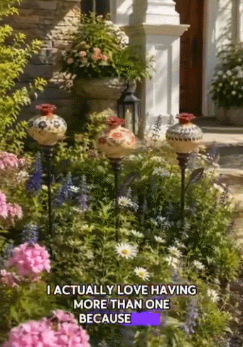 Ceramic Hummingbird Feeder Garden Stake – Bring Your Garden To Life With Every Visit 🐦🌿