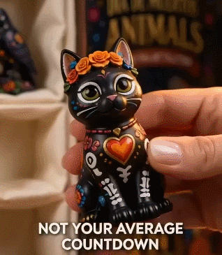 24-Day Ethnic Art Animal Figurine Calendar