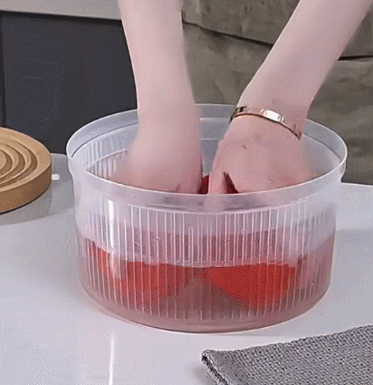 Manual Salad & Fruit Spinner