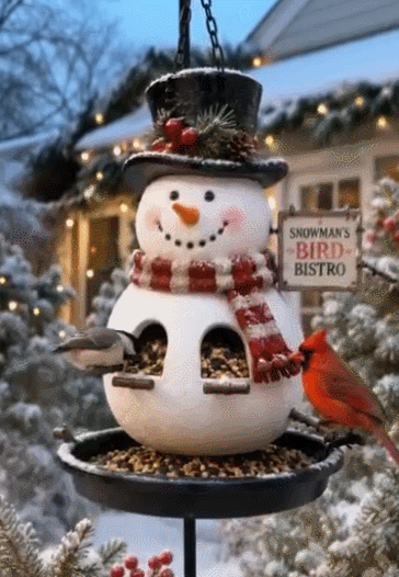 ⏳ Last Day 49% OFF – 🎄 Christmas Bird Feeder Collection – Bring Holiday Magic & Backyard Visitors Together 🐦